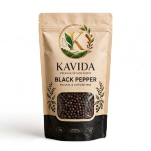 Premium Ceylon Black Pepper – Whole Peppercorns (50g)