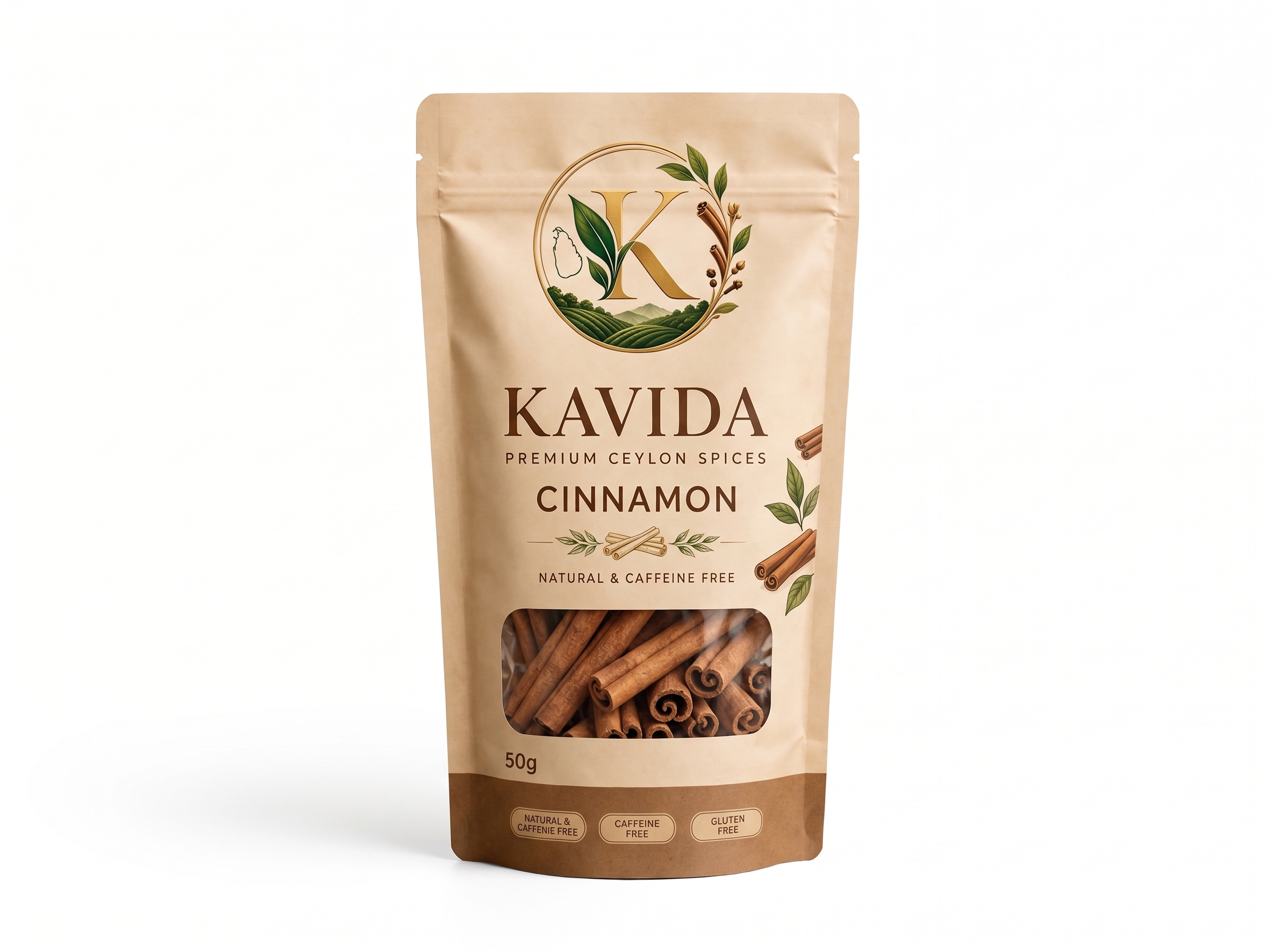 Premium Ceylon Cinnamon – Authentic Quills (50g)