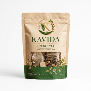 Premium Ceylon Herbal Tea – Calming Chamomile Blend (50g)